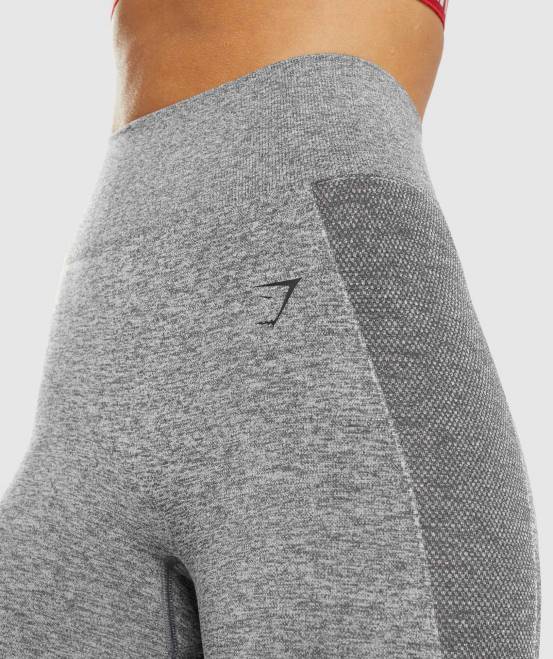 Holzkohle Mergel Kleidung Gymshark Frauen Flex-Leggings mit hoher Taille 04P8320