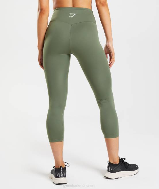Kernolive Kleidung Gymshark Frauen Trainings-7/8-Leggings 04P8338