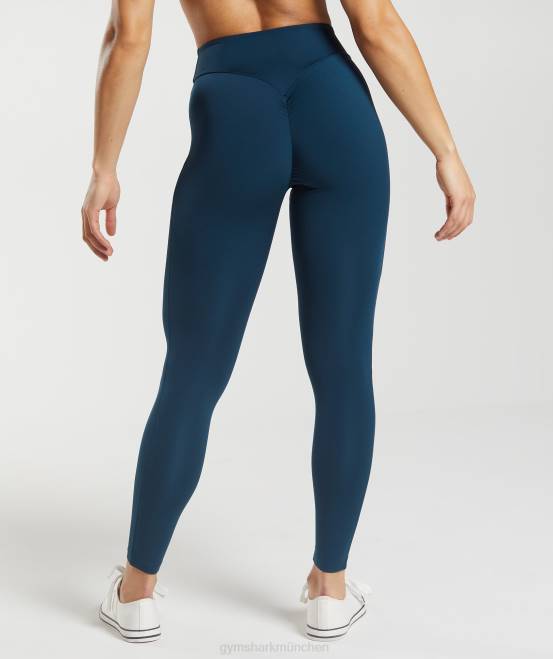 Marine Kleidung Gymshark Frauen Gs Power Original-Leggings 04P8240