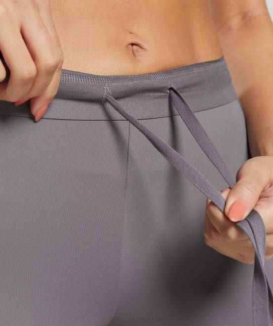 Titangrau Kleidung Gymshark Frauen Laufleggings 04P8332