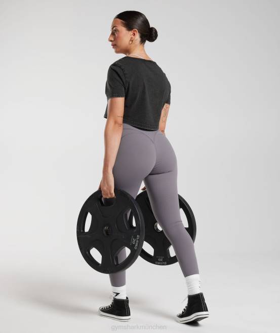 Titangrau Kleidung Gymshark Frauen Legacy-Leggings 04P8267