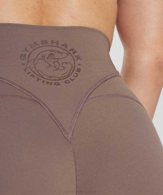 Trüffelbraun (ausverkauft) Kleidung Gymshark Frauen Legacy-Leggings 04P8339