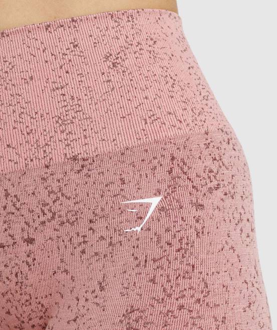 mineralisch | paige rosa Kleidung Gymshark Frauen Passen Sie nahtlose Leggings mit Flecken an 04P8321