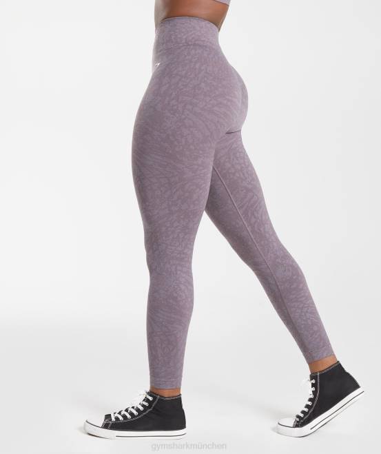wild | Moschusflieder Kleidung Gymshark Frauen Passen Sie die nahtlosen Tier-Leggings an 04P8315