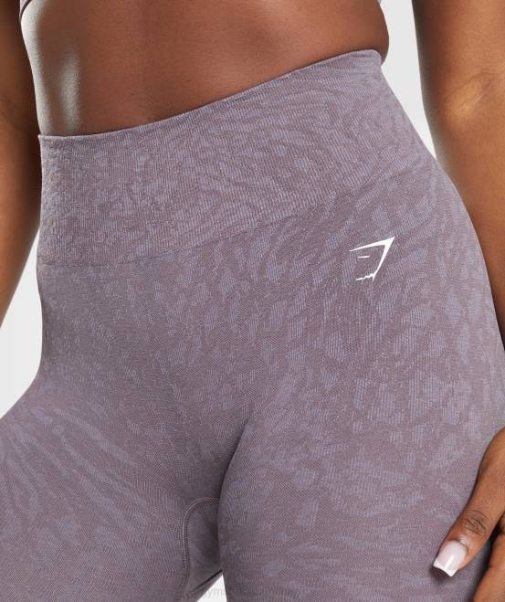 wild | Moschusflieder Kleidung Gymshark Frauen Passen Sie die nahtlosen Tier-Leggings an 04P8315