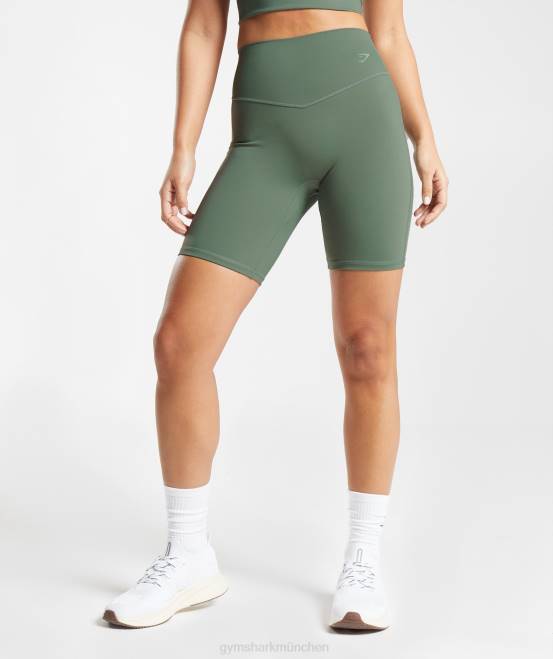 Weidengrün Kleidung Gymshark Frauen Elevate-Radhose 04P850