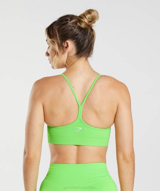 Fluorkalk Kleidung Gymshark Frauen Schweißnahtloser Sport-BH 04P8212
