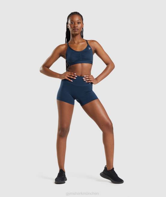 Marine Kleidung Gymshark Frauen geraffter Sport-BH 04P8112