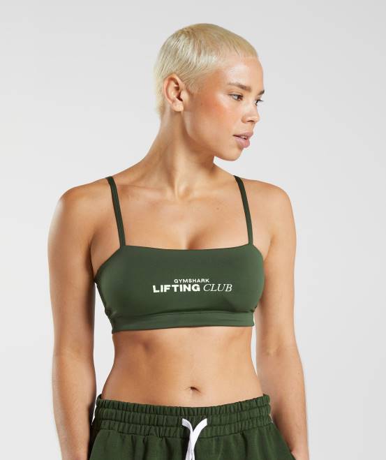 Moosoliv Kleidung Gymshark Frauen Social-Club-Bandeau 04P8195