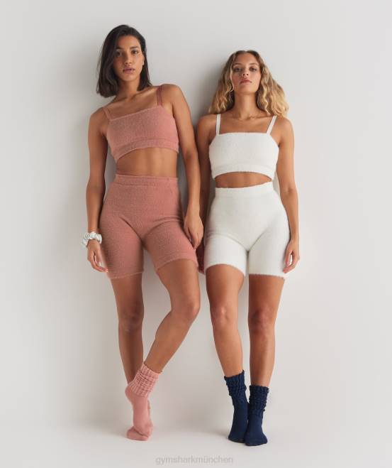 Schlucht rot Kleidung Gymshark Frauen Whitney Wimpernstrick-Bandeau 04P8166