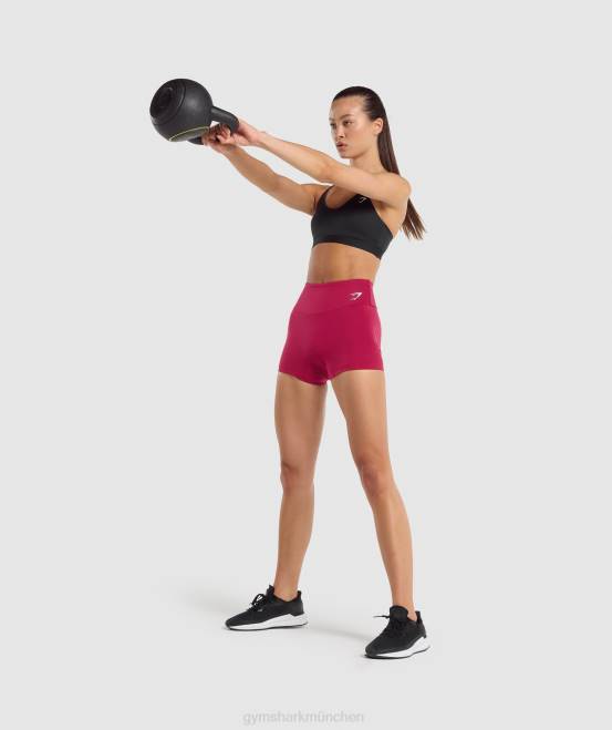 Schwarz Kleidung Gymshark Frauen Sport-BH mit V-Ausschnitt 04P8206