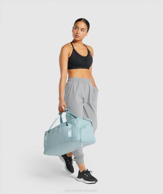 Schwarz Kleidung Gymshark Frauen geraffter Sport-BH 04P8197