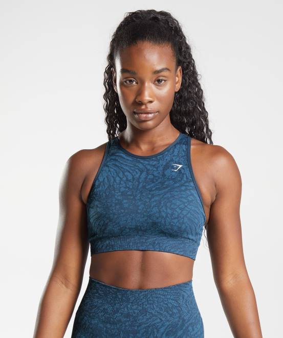 wild | Marine Kleidung Gymshark Frauen Adapt Animal nahtloser Sport-BH 04P8227