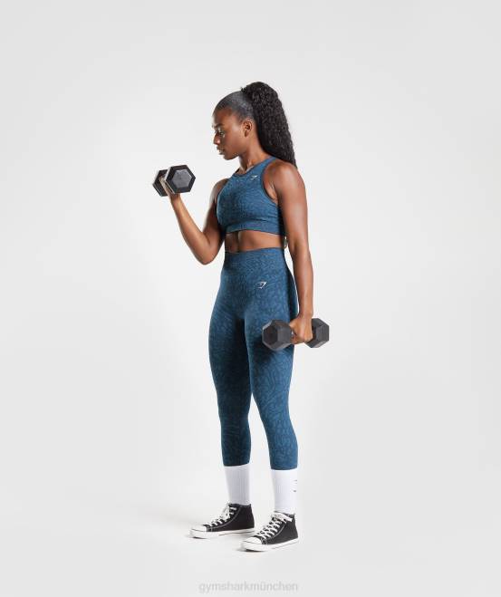 wild | Marine Kleidung Gymshark Frauen Adapt Animal nahtloser Sport-BH 04P8227