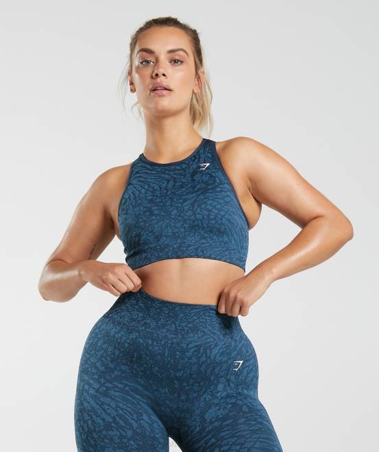 wild | Marine Kleidung Gymshark Frauen Adapt Animal nahtloser Sport-BH 04P8227