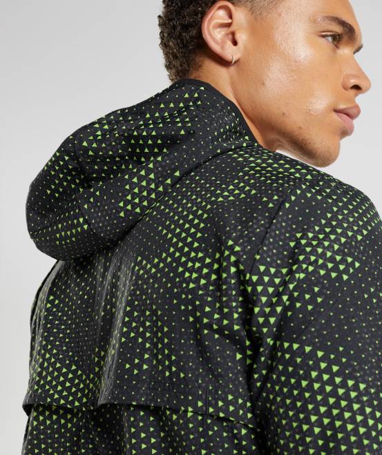 Fluorkalk Kleidung Gymshark Männer Sport-Windjacke 04P8813