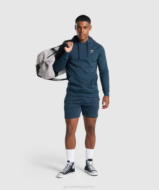 Marine Kleidung Gymshark Männer Kapuzenpullover mit Wappen 04P8793