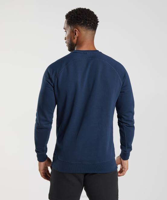 Marine Kleidung Gymshark Männer Wappen-Sweatshirt 04P8814