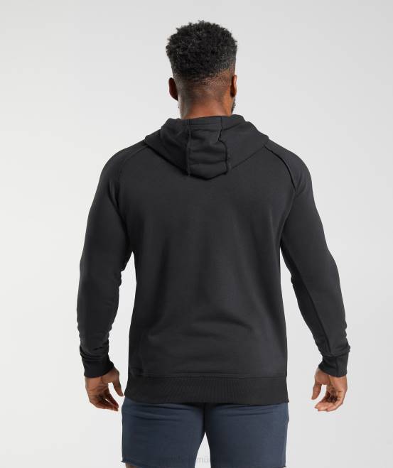 Schwarz Kleidung Gymshark Männer Legacy-Hoodie 04P8850
