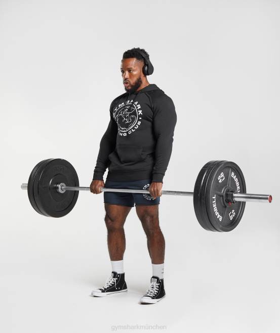 Schwarz Kleidung Gymshark Männer Legacy-Hoodie 04P8850
