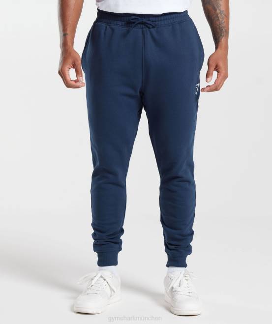 Marine Kleidung Gymshark Männer Wappen-Jogger 04P81059