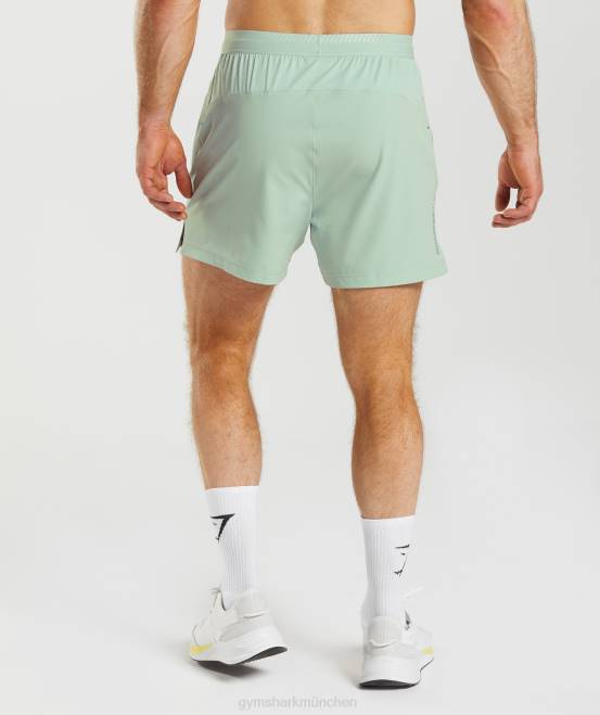 Frostblaugrün Kleidung Gymshark Männer Apex 5