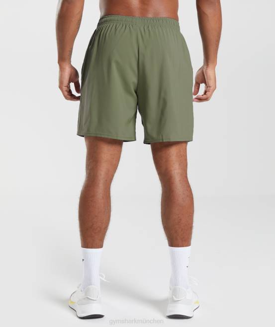 Kernolive Kleidung Gymshark Männer Ankunftsshorts 04P8530