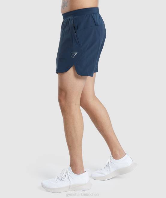Marine Kleidung Gymshark Männer Speed ​​Evolve 5" Shorts 04P8515