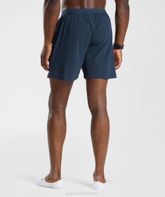 Marine Kleidung Gymshark Männer Studio-Shorts 04P8555