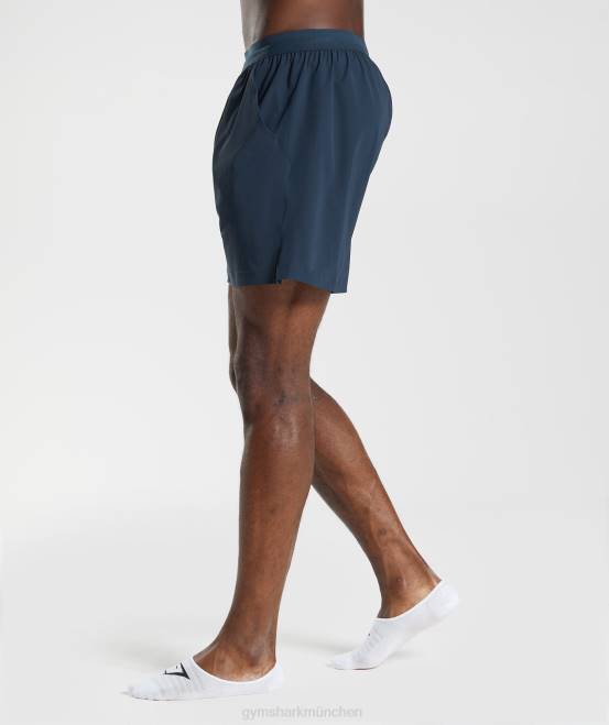 Marine Kleidung Gymshark Männer Studio-Shorts 04P8555