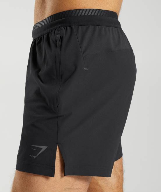 Schwarz Kleidung Gymshark Männer Apex 5