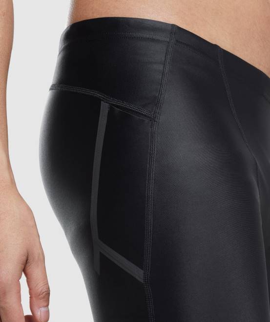 Schwarz Kleidung Gymshark Männer Apex Multi-Shorts 04P8563