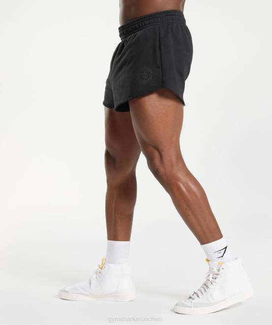 Schwarz Kleidung Gymshark Männer Legacy-Shorts 04P8527