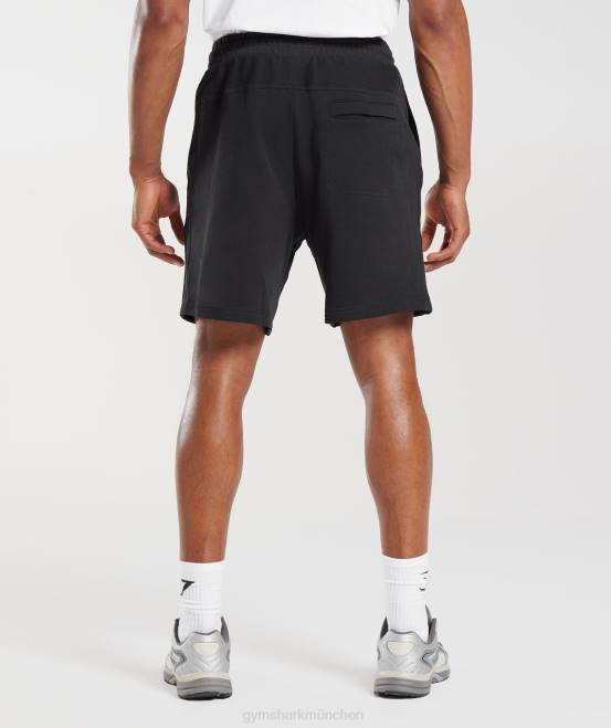 Schwarz Kleidung Gymshark Männer Rest Day Essentials 7