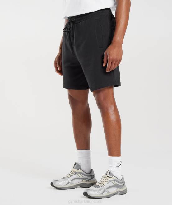 Schwarz Kleidung Gymshark Männer Rest Day Essentials 7