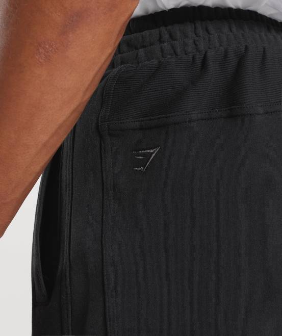 Schwarz Kleidung Gymshark Männer Rest Day Essentials 7