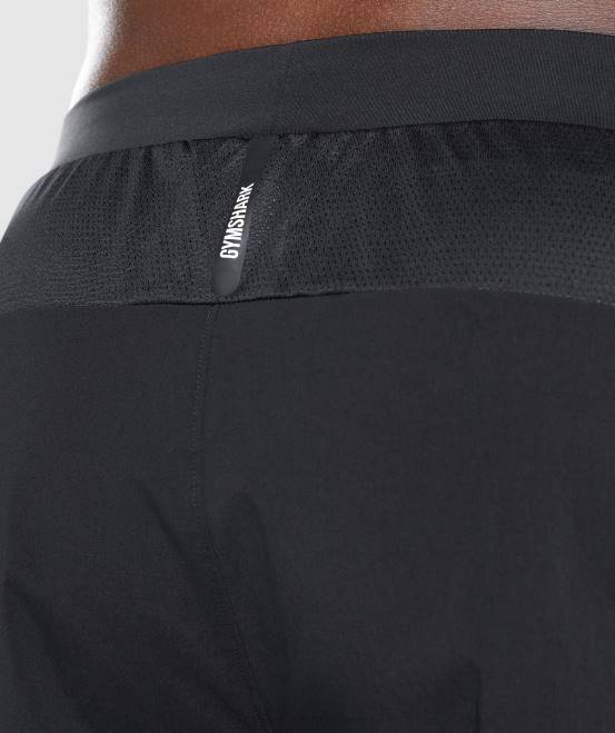 Schwarz Kleidung Gymshark Männer Speed ​​Evolve 5