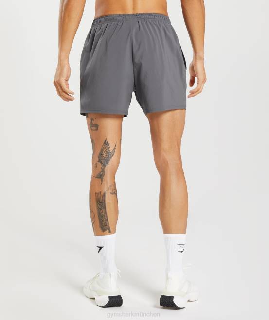 Silhouette grau Kleidung Gymshark Männer Ankunft 5