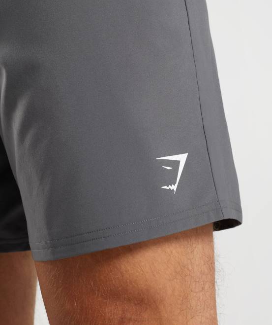 Silhouette grau Kleidung Gymshark Männer Ankunft 7