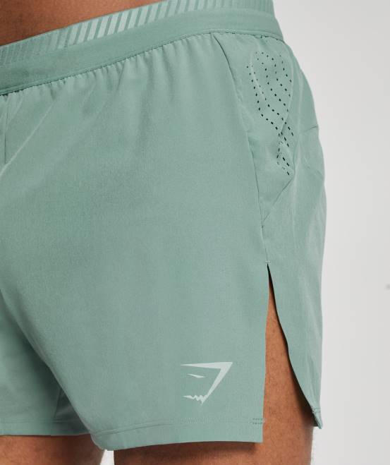 Tinte blaugrün Kleidung Gymshark Männer Apex Run 4
