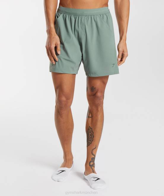 Weidengrün Kleidung Gymshark Männer Studio-Shorts 04P8566