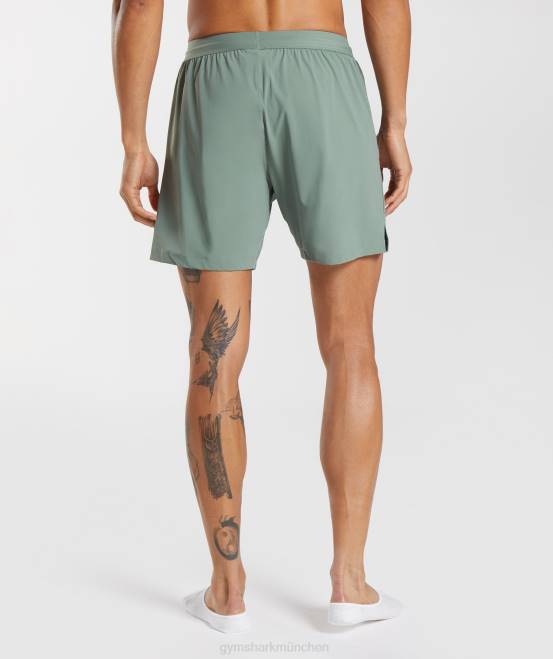 Weidengrün Kleidung Gymshark Männer Studio-Shorts 04P8566