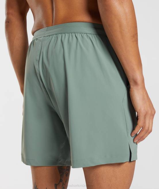 Weidengrün Kleidung Gymshark Männer Studio-Shorts 04P8566