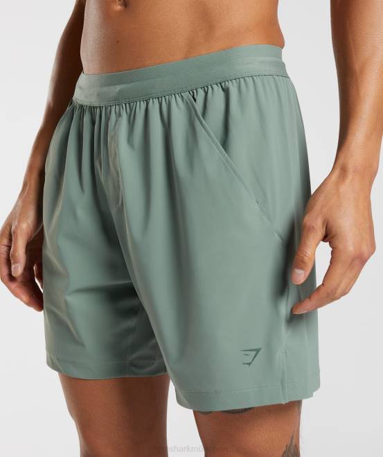 Weidengrün Kleidung Gymshark Männer Studio-Shorts 04P8566