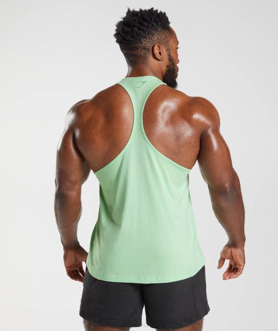 Aloe grün Kleidung Gymshark Männer Power-Stringer 04P81004