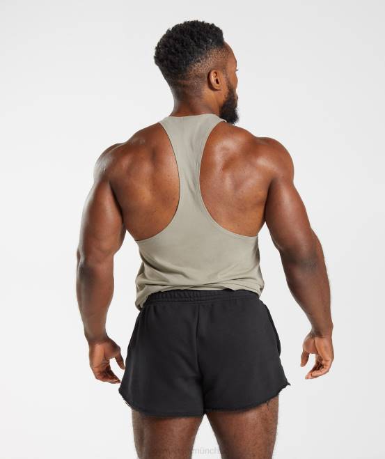 Ecrubraun Kleidung Gymshark Männer Legacy-Stringer 04P81022