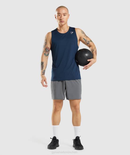 Marine Kleidung Gymshark Männer Ankunftstank 04P8896