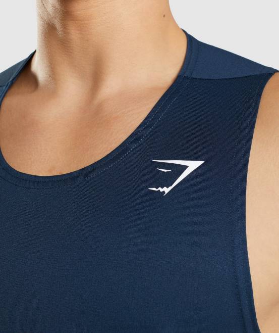 Marine Kleidung Gymshark Männer Ankunftstank 04P8896