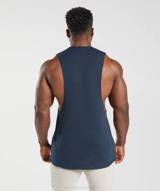 Marine Kleidung Gymshark Männer Reagieren Sie mit dem Drop-Arm-Tank 04P8889