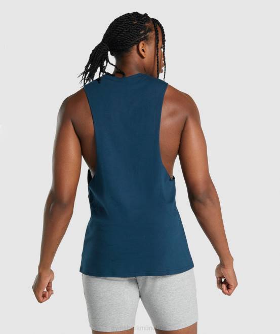 Marine Kleidung Gymshark Männer kritischer 2.0 Drop-Arm-Tank 04P8922